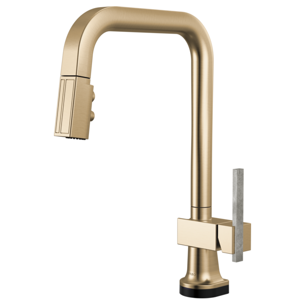 Brizo Frank Lloyd Wright SmartTouch Pull-Down Kitchen Faucet with Square Spout - Less Handle - 64023LF