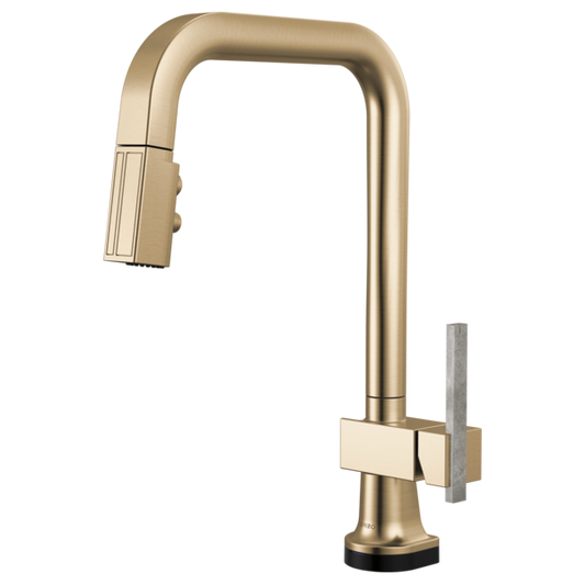 Brizo Frank Lloyd Wright SmartTouch Pull-Down Kitchen Faucet with Square Spout - Less Handle - 64023LF