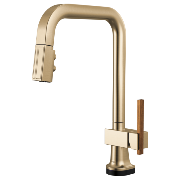 Brizo Frank Lloyd Wright SmartTouch Pull-Down Kitchen Faucet with Square Spout - Less Handle - 64023LF