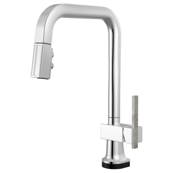 Brizo Frank Lloyd Wright SmartTouch Pull-Down Kitchen Faucet with Square Spout - Less Handle - 64023LF