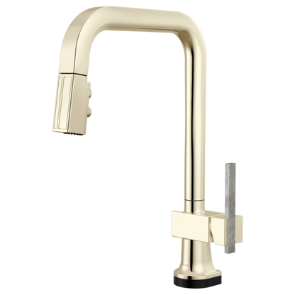 Brizo Frank Lloyd Wright SmartTouch Pull-Down Kitchen Faucet with Square Spout - Less Handle - 64023LF