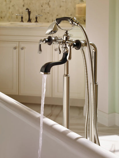 Brizo T70385 PNCO, installation inspiration; additional fixtures and separately required components shown are sold separately.