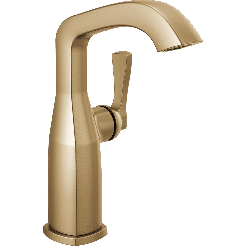 Delta Stryke Single Handle Mid-Height Bathroom Faucet - 676