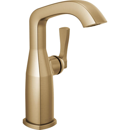 Delta Stryke Single Handle Mid-Height Bathroom Faucet - 676