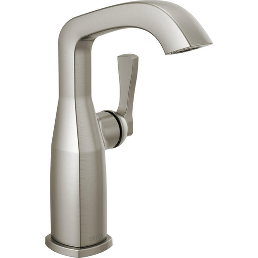 Delta Stryke Single Handle Mid-Height Bathroom Faucet - 676