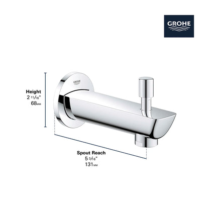 Grohe BauLoop Diverter Tub Spout - 13287