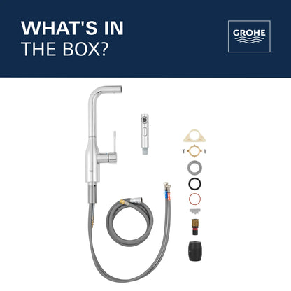 Grohe Essence Single-Handle Pull-Out Kitchen Faucet Dual Spray (1.75 gpm) - 30271