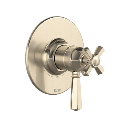Rohl Palladian 1/2" Therm & Pressure Balance Trim With 2 Functions (No Share) - TTN44W1LM