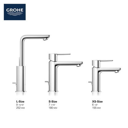 Grohe Lineare Single Hole Single-Handle XS-Size Bathroom Faucet 4.5 L/min (1.2 gpm) - 23824