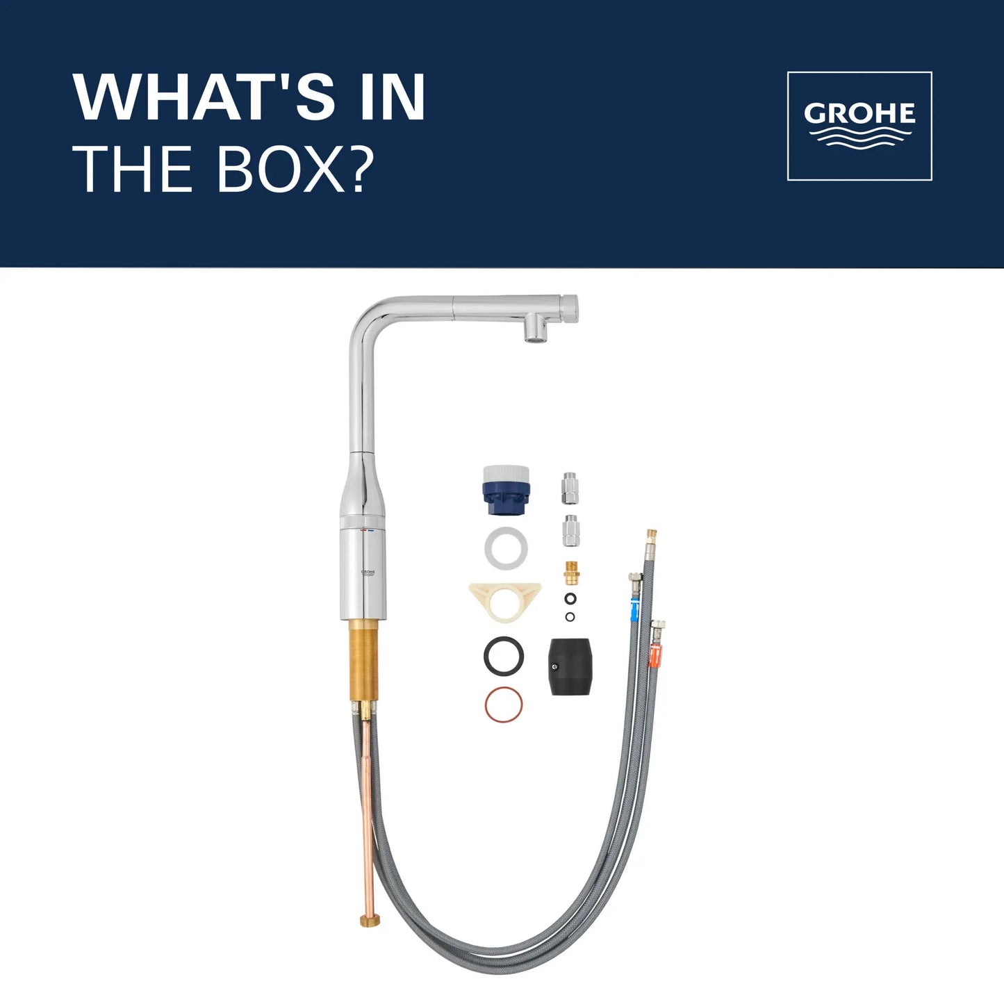 Grohe Essence Smartcontrol Pull-Out Single Spray Kitchen Faucet 1.75 GPM