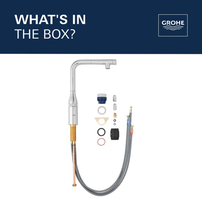 Grohe Essence Smartcontrol Pull-Out Single Spray Kitchen Faucet 1.75 GPM