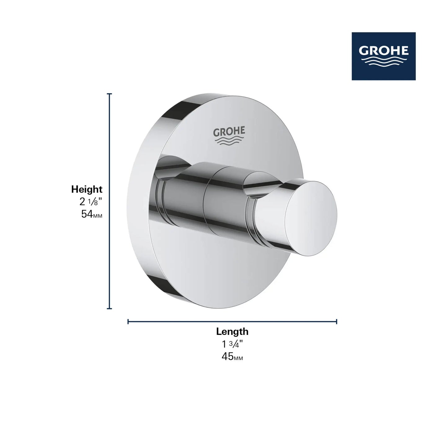 Patère Grohe Essentials - 40364