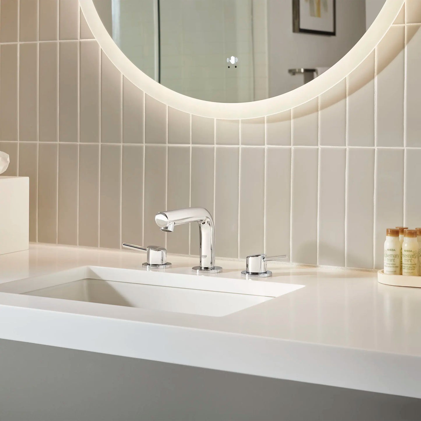 Grohe Concetto 8" Widespread 2-Handle S-Size Bathroom Faucet 4.5 L/min (1.2 GPM) - 20572
