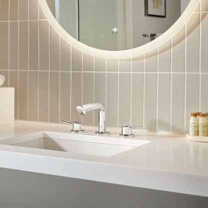 Grohe Concetto 8" Widespread 2-Handle S-Size Bathroom Faucet 4.5 L/min (1.2 GPM) - 20572