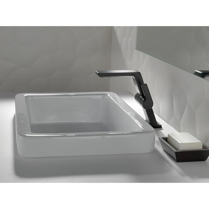 Delta Pivotal Single Handle Mid-Height Vessel Bathroom Faucet - 699