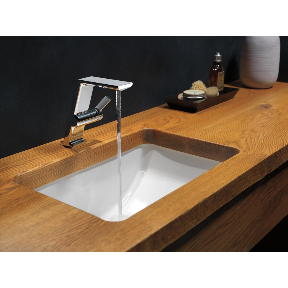 Delta Pivotal Single Handle Mid-Height Vessel Bathroom Faucet - 699