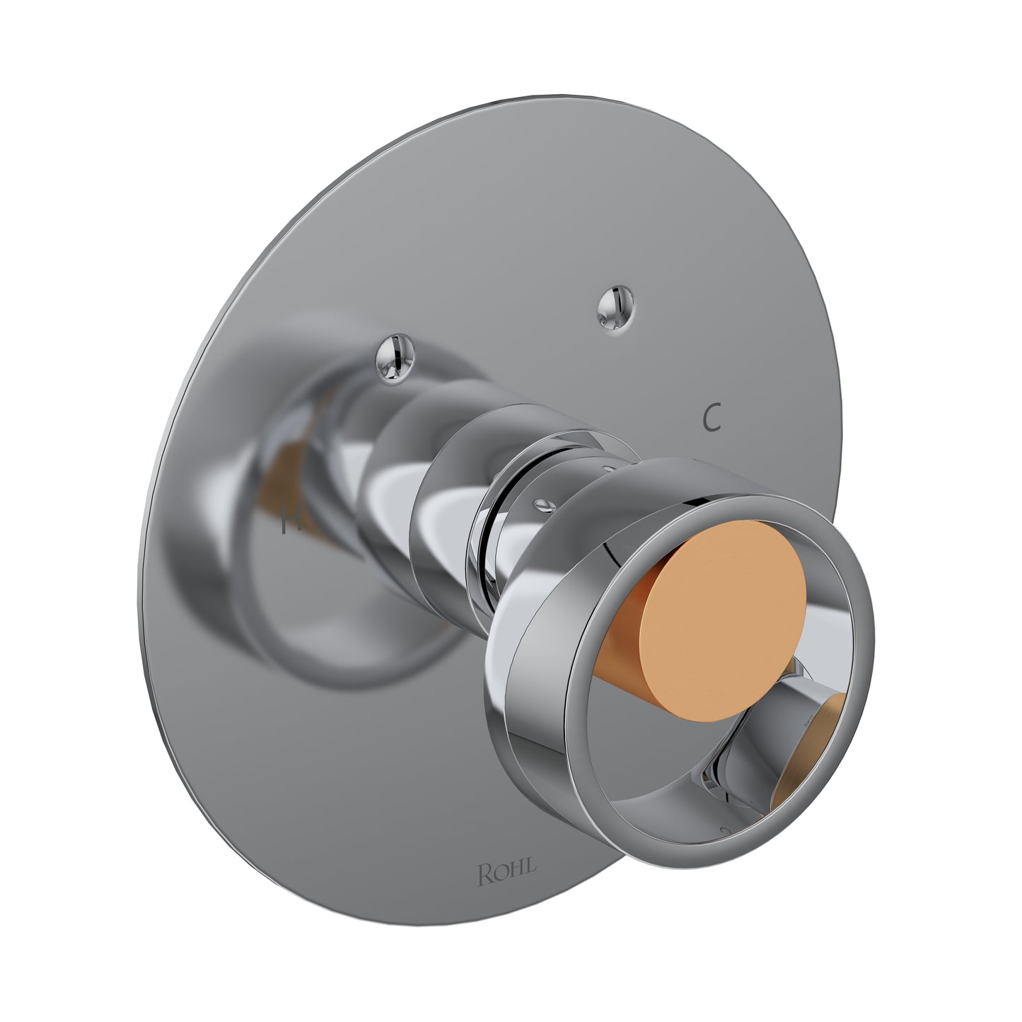 Rohl Eclissi 3/4" Thermostatic Trim Without Volume Control - EC13W1IW