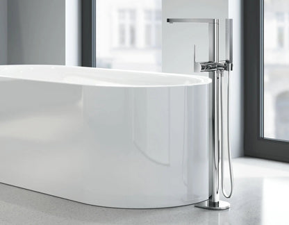 Grohe Plus Single-Handle Freestanding Tub Faucet With 1.75 GPM Hand Shower