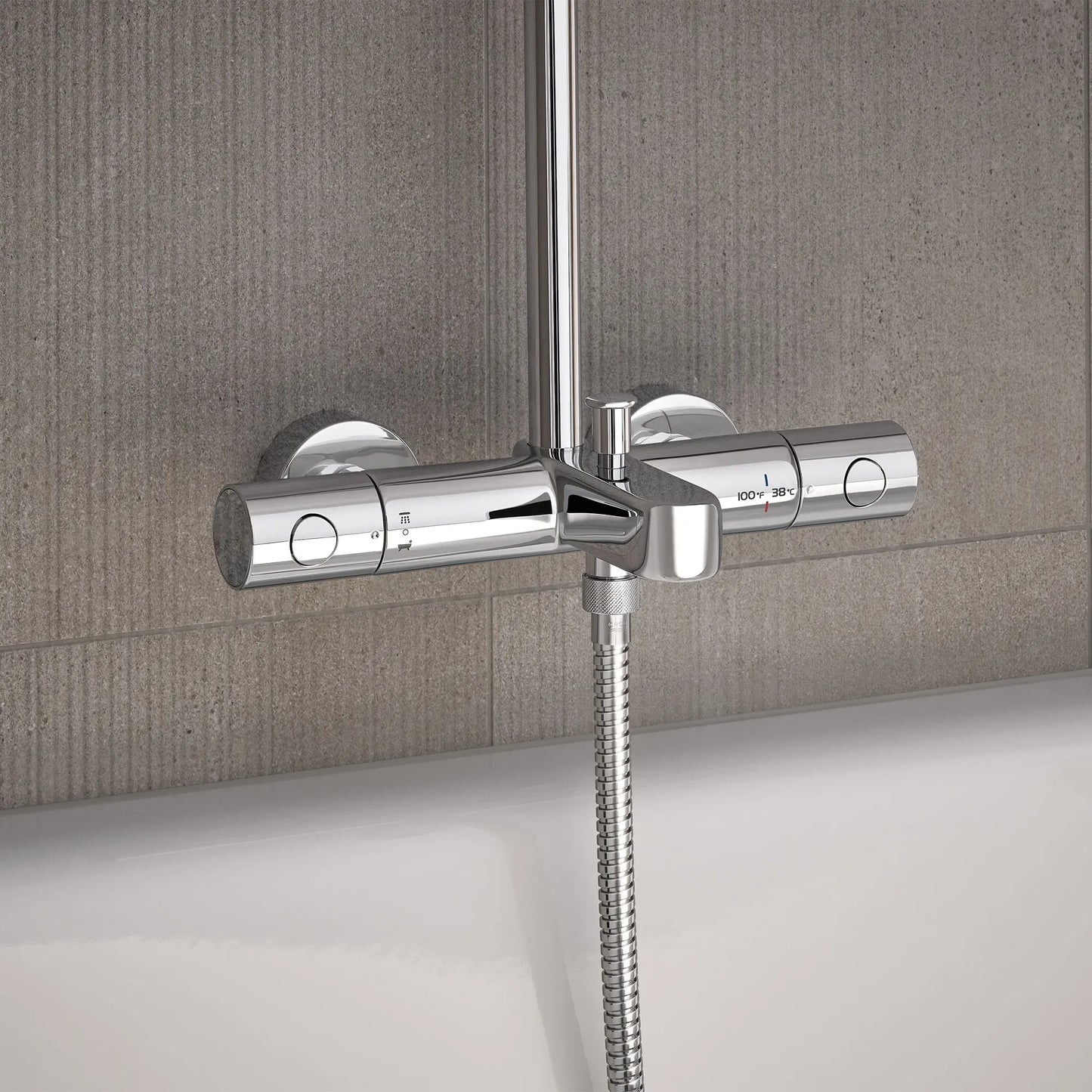 Grohe Euphoria 260 Thermostatic Tub/Shower System, 1.75gpm - 26177