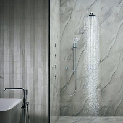 Grohe Essence Single-Handle Freestanding Tub Faucet With 1.75 Gpm Hand Shower