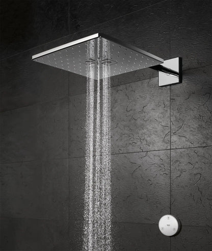 Grohe Rainshower 310 SmartConnect Shower Head with Remote, 12" - 2 Sprays, 1.75 GPM (6.6 L/min) - 26645