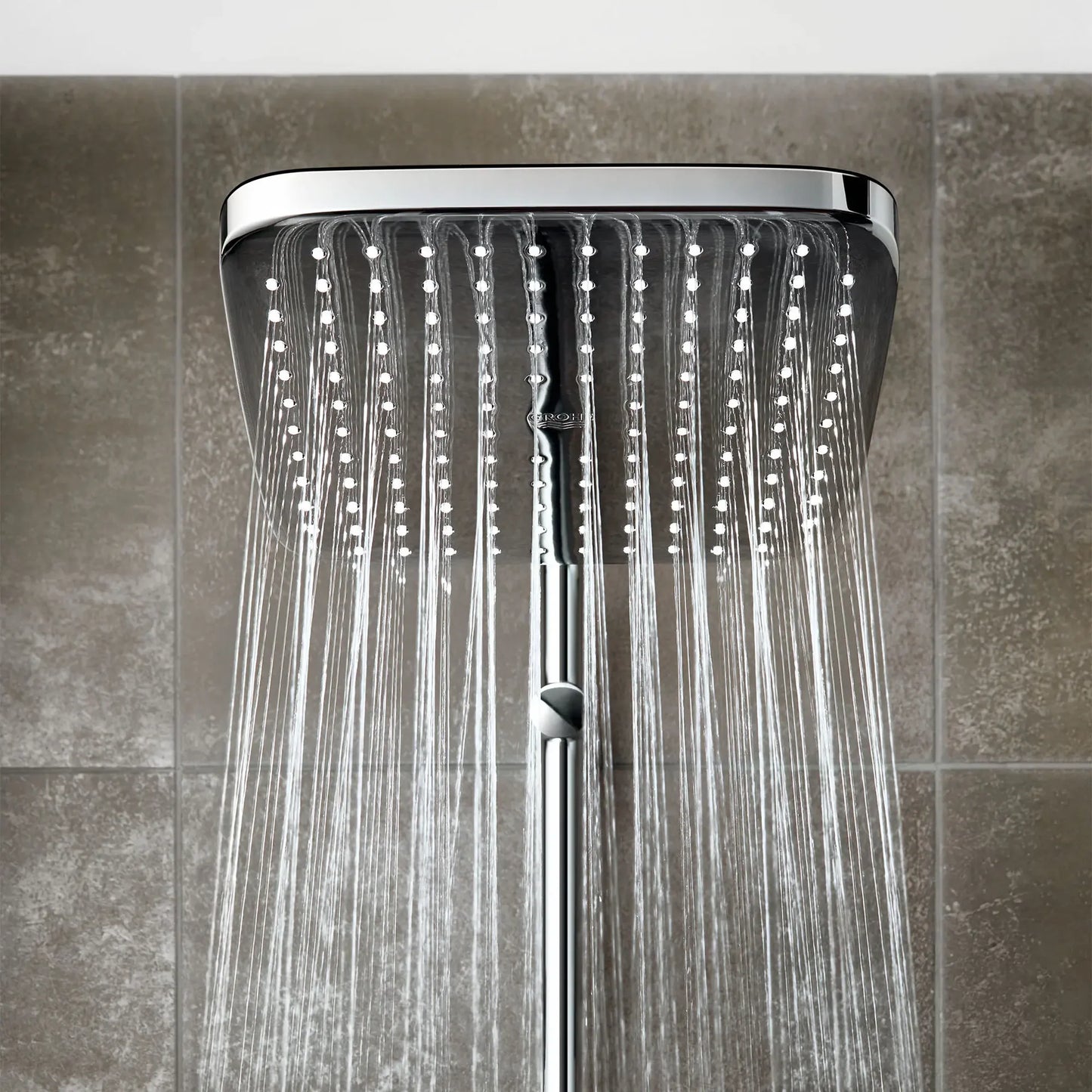 Grohe Tempesta 250 Rain Showerhead, 9 7/8" - 1 Spray, 1.75 GPM (6.6 L/min) - 26718