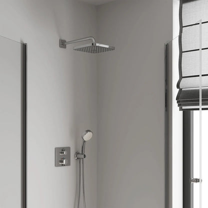 Grohe Tempesta 250 Rain Showerhead, 9 7/8" - 1 Spray, 1.75 GPM (6.6 L/min) - 26718