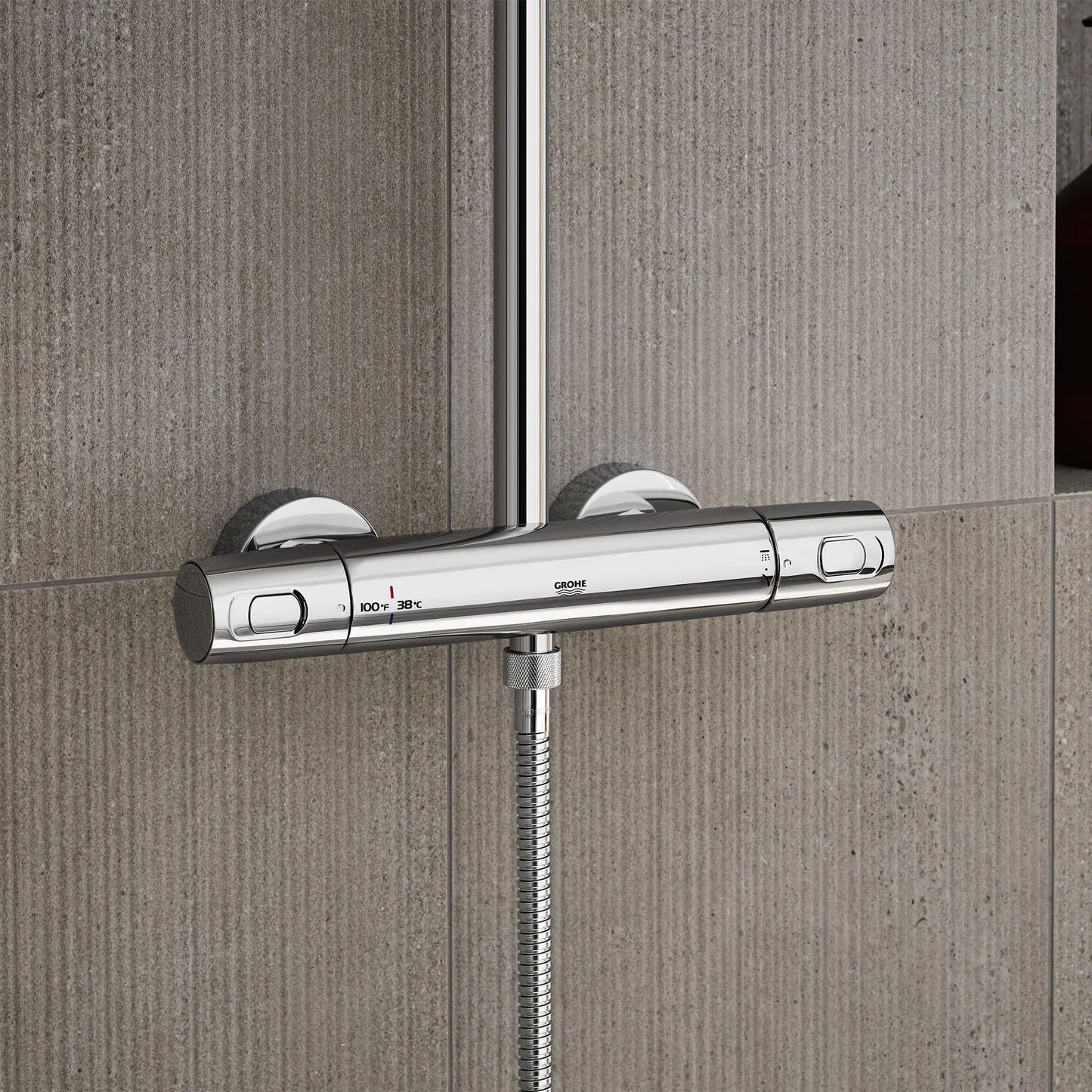 Grohe Euphoria CoolTouch Thermostatic Shower System - 26728