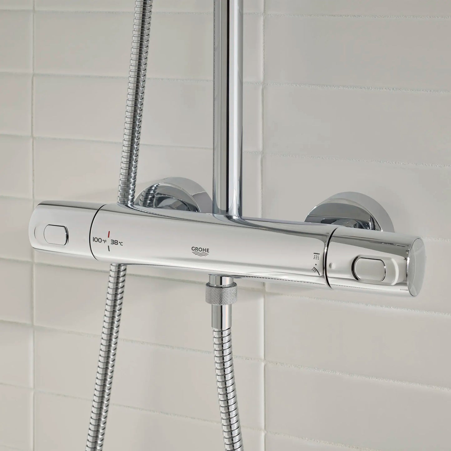 Grohe Euphoria CoolTouch Thermostatic Shower System - 26728