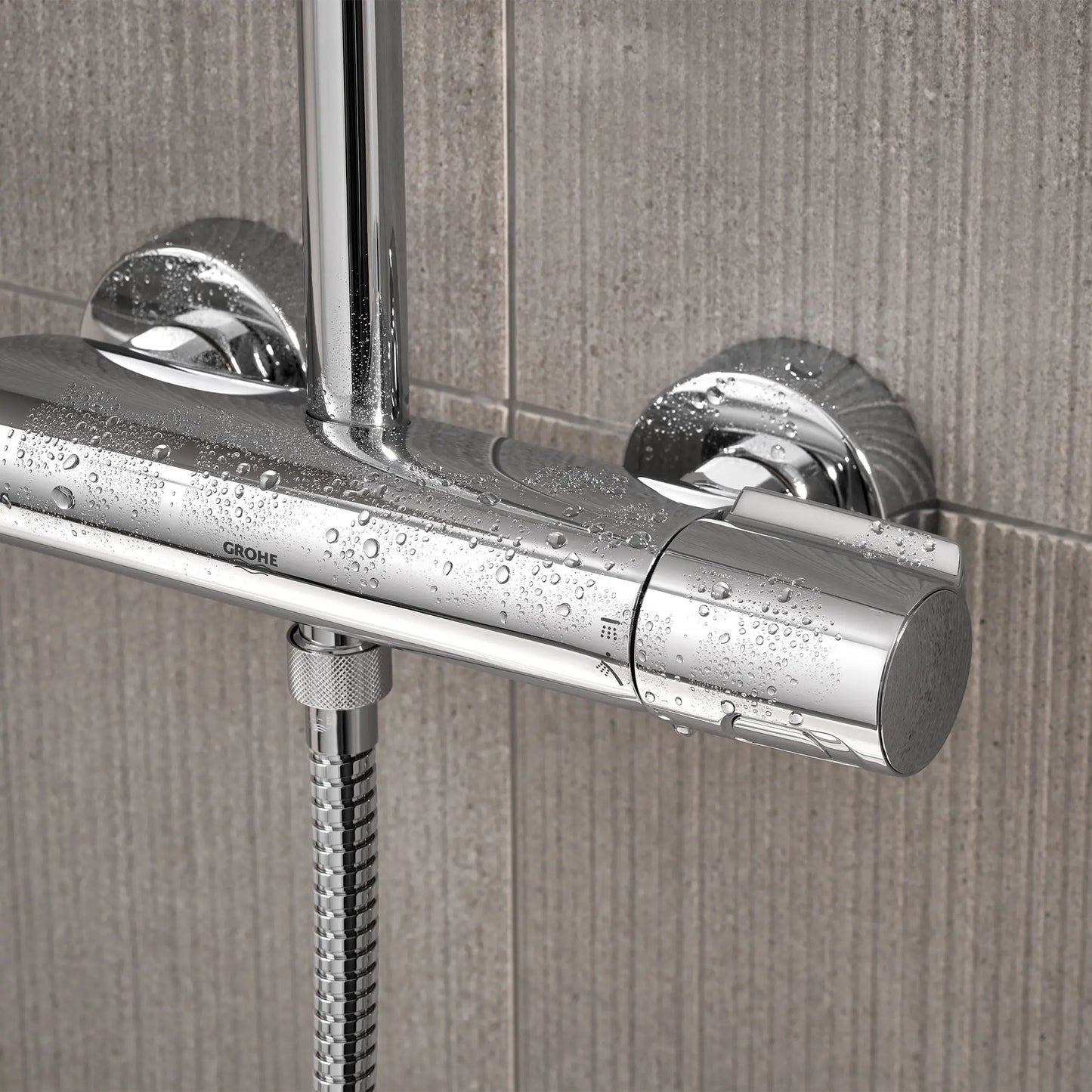 Grohe Euphoria CoolTouch Thermostatic Shower System - 26728