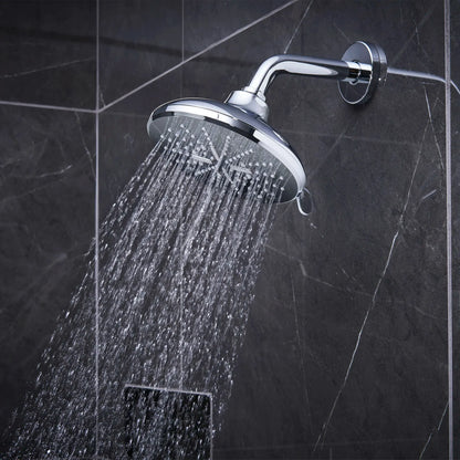 Grohe Rainshower SmartActive Shower Head, 6-1/2" - 3 Sprays, 1.75 GPM (6.6 L/min) - 26789