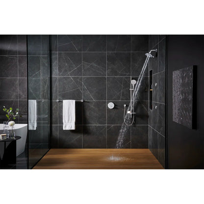 Grohe Rainshower SmartActive Shower Head, 6-1/2" - 3 Sprays, 1.75 GPM (6.6 L/min) - 26789