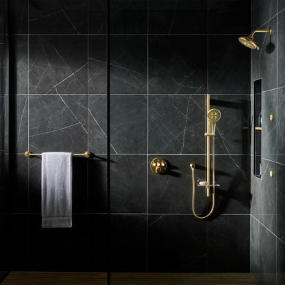 Grohe Rainshower SmartActive Shower Head, 6-1/2" - 3 Sprays, 1.75 GPM (6.6 L/min) - 26789