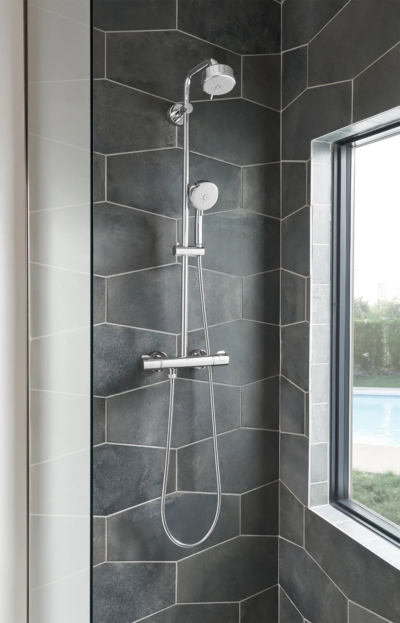 Grohe Tempesta® Cosmopolitan 100 Hand Shower - 4 Sprays, 9.5 L/min (2.5 gpm) - 27575