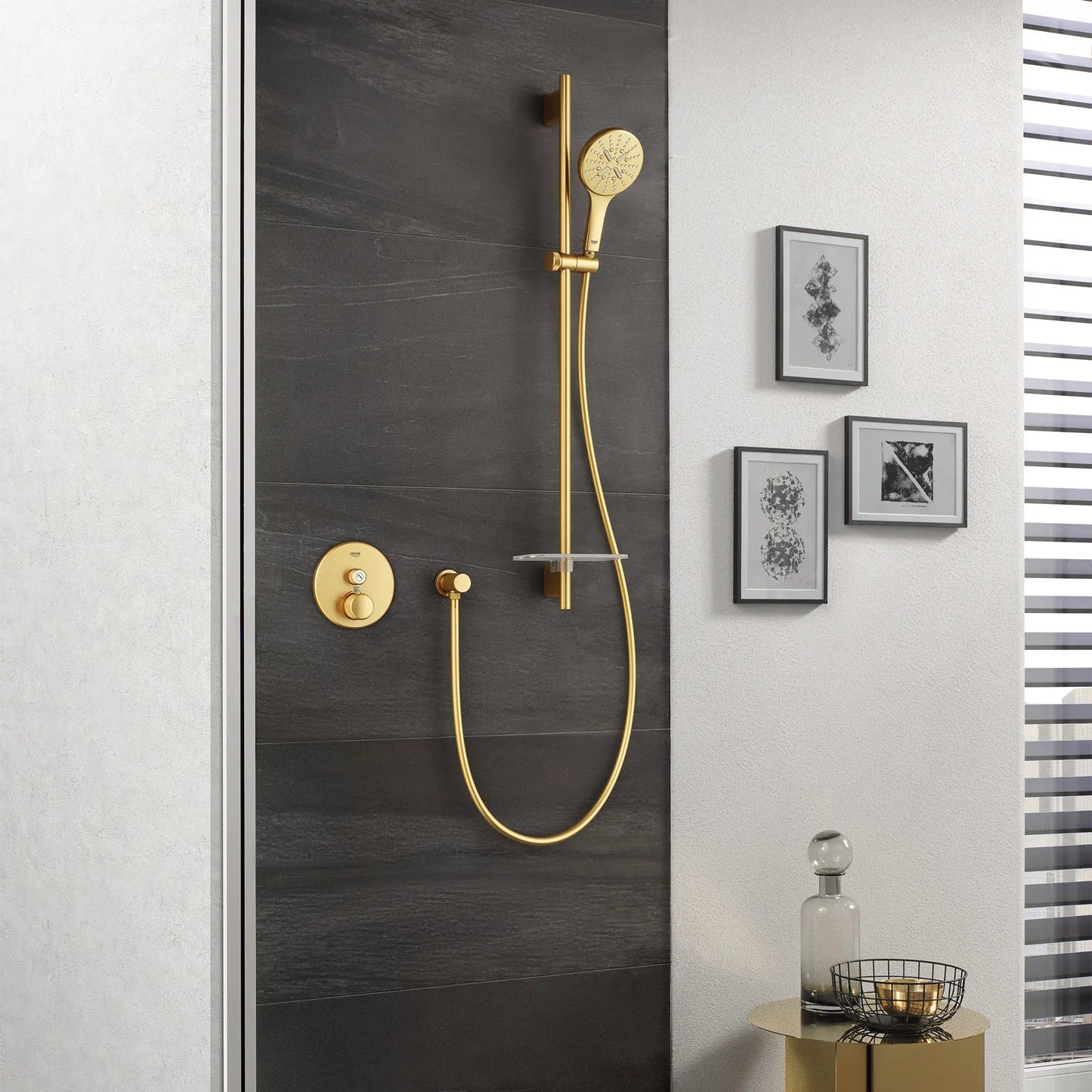 Grohe Rainshower SmartActive 36" Shower Slide Bar - 26603