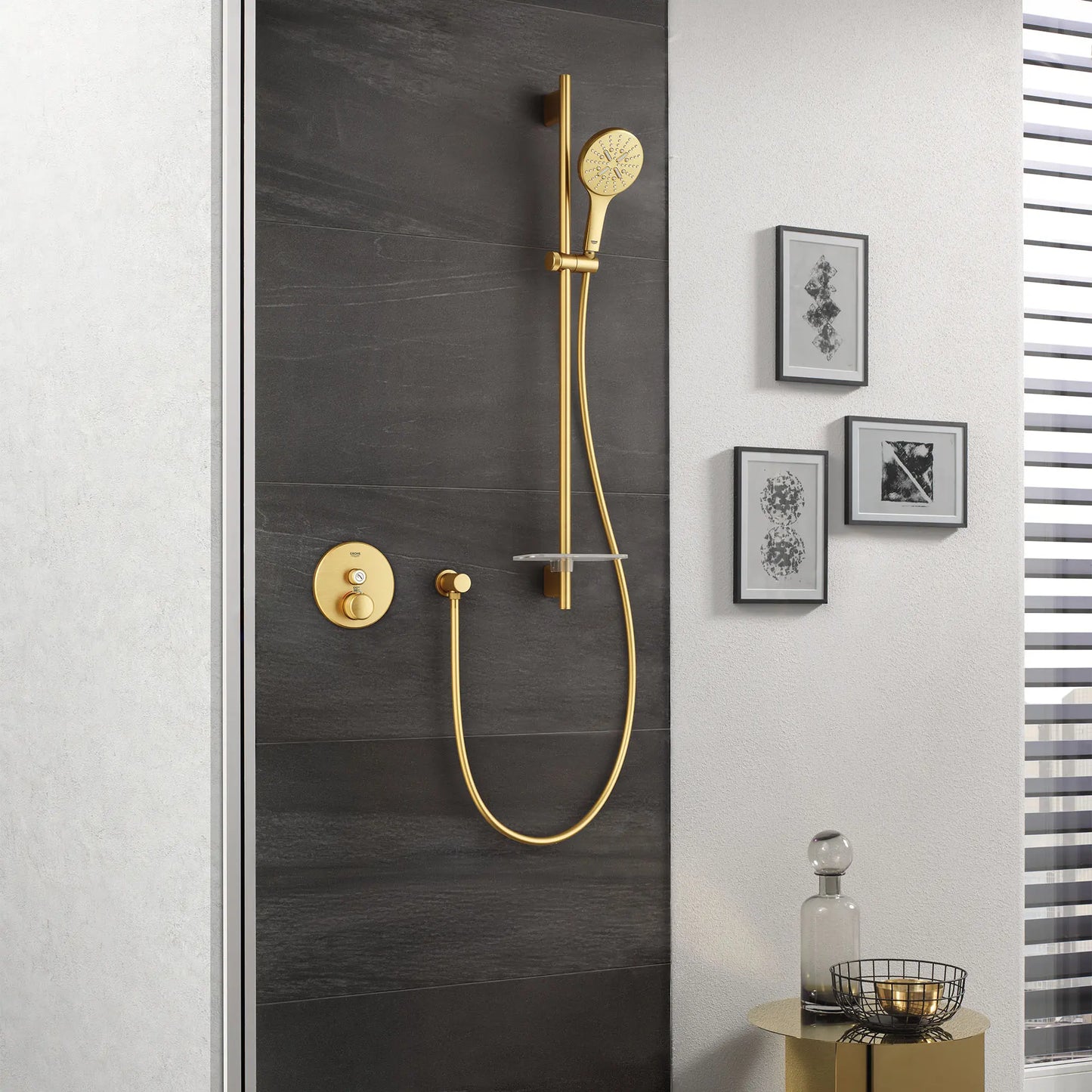 Grohe Rainshower SmartActive Hand Shower - 3 Sprays, 6.6 L/min (1.75 gpm) - 26545