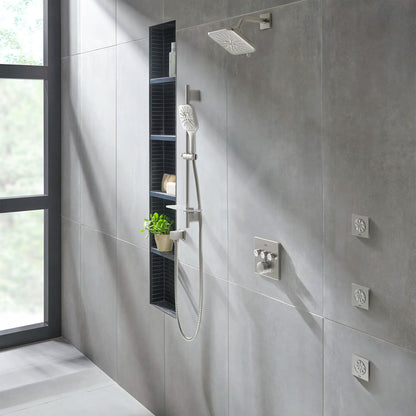 Grohe Rainshower SmartActive Shower Head, 6-1/2" - 3 Sprays, 1.75 GPM (6.6 L/min) - 26797