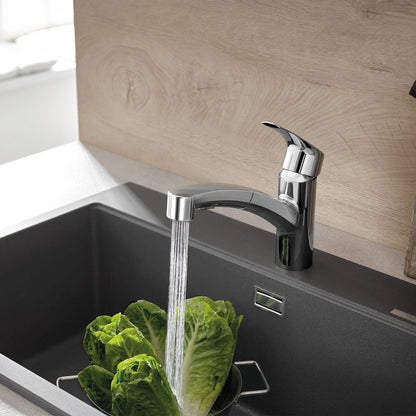 Grohe Eurosmart Single-Handle Dual Spray Pull-Out Kitchen Faucet 1.75 GPM - 30306