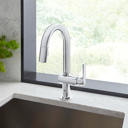 Grohe Defined Single-Handle Pull Down Kitchen Faucet Dual Spray 1.75 gpm - 30377