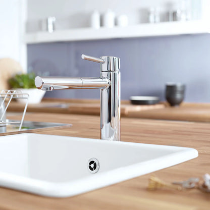 Grohe Concetto Single-Handle Pull-Out Kitchen Faucet Dual Spray (1.5 gpm) - 31453