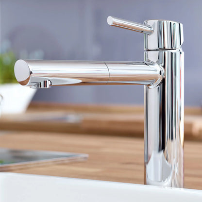 Grohe Concetto Single-Handle Pull-Out Kitchen Faucet Dual Spray (1.5 gpm) - 31453