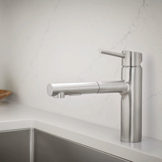 Grohe Concetto Single-Handle Pull-Out Kitchen Faucet Dual Spray (1.5 gpm) - 31453