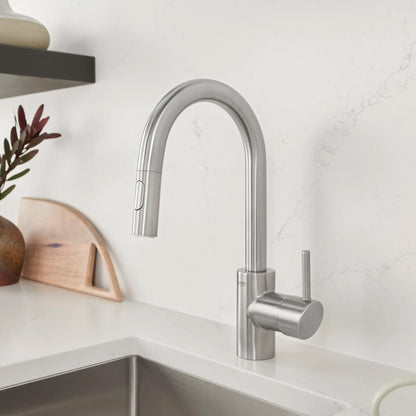 Grohe Concetto Single-Handle Pull Down Bar Faucet (1.75 gpm) - 31479