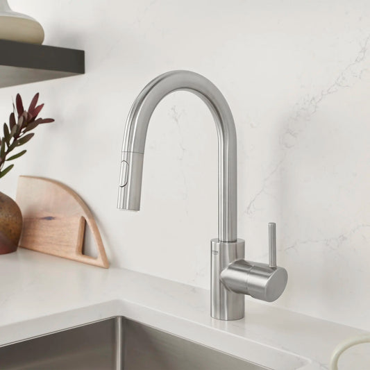 Grohe Concetto Single-Handle Pull Down Bar Faucet (1.75 gpm) - 31479