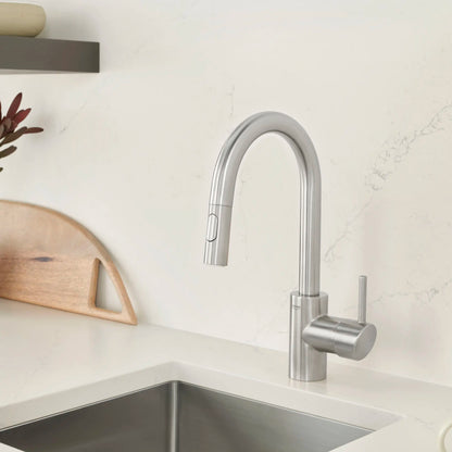 Grohe Concetto Single-Handle Pull Down Bar Faucet (1.75 gpm) - 31479