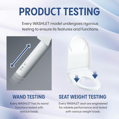TOTO New Washlet S5 Elongated Bidet Seat, SW3446#01