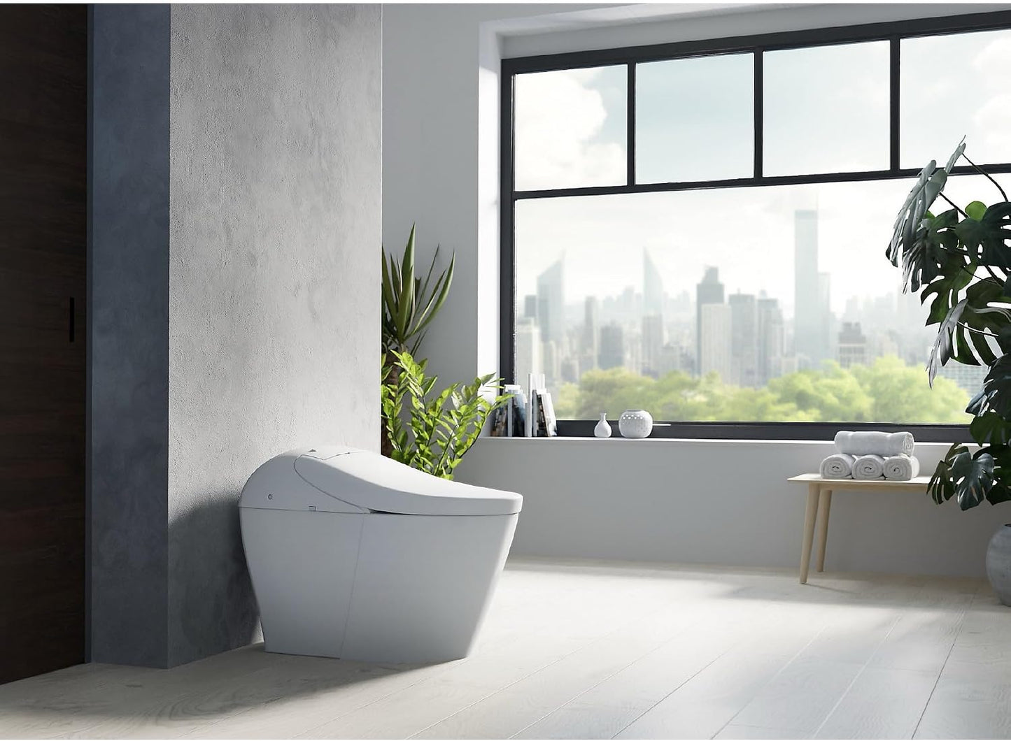 TOTO NEW Washlet+ G5A LITE Toilette intelligente intégrée - 1.2/1.0 GPF - MS7421CEMFG#01