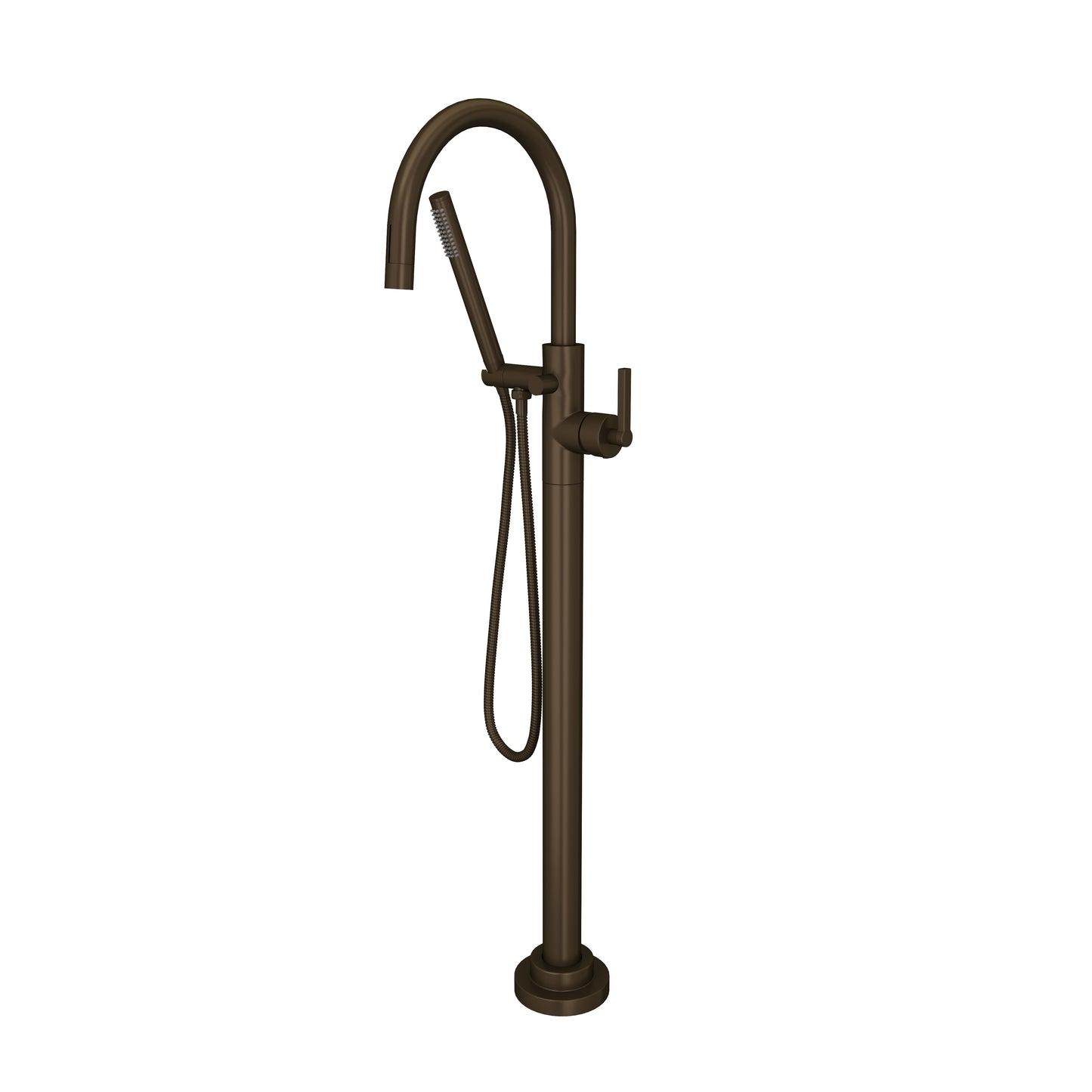 Rohl Lombardia Single Hole Floor Mount Tub Filler Trim - TLB06HF1LM