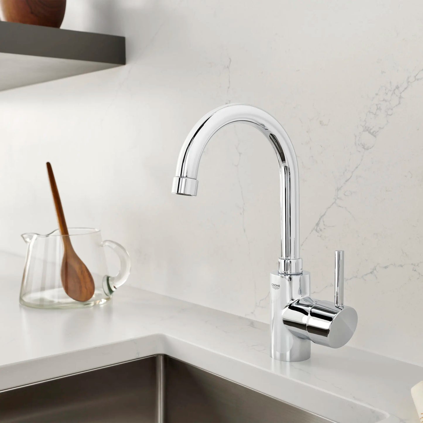 Grohe Concetto Single-Handle Pull Down Dual Spray Bar Faucet (1.75 gpm) - 31518