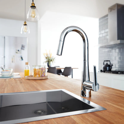 Grohe Zedra Single-Handle Pull Down Dual Spray Prep Faucet (1.75 gpm) - 32283